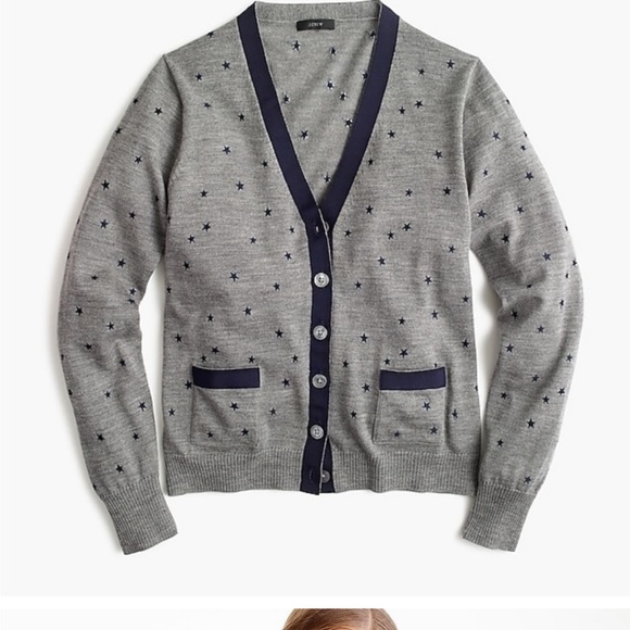 J Crew star cardigan - Picture 2 of 2